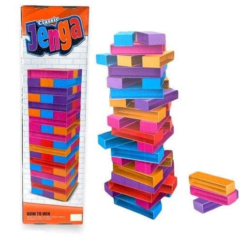 CLASSIC JENGA VWY1089 - Ages: 6+ Multi player