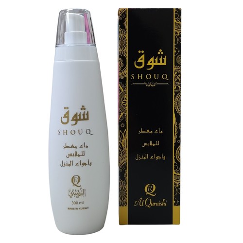 300ML SHOUQ PERFUMED WATER BO699 - Use on clothes ans as a home freshener