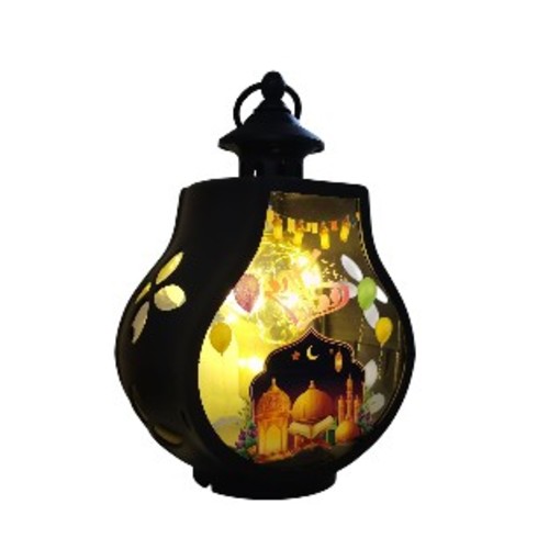 DECORATIVE LED LANTERN 19X9.7X29CM BO720