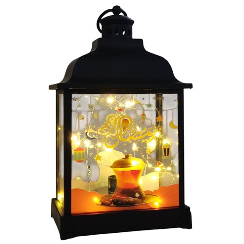 DECORATIVE LED LANTERN 18X12X33.5CM BO728