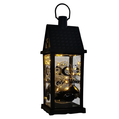 DECORATIVE LED LANTERN 38.5CM BO732 - H:38.5 including the handle