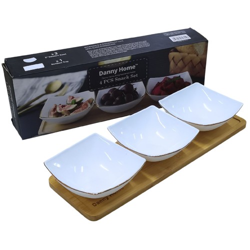 DANNY HOME 4 PCS SNACK SET BO745 - 3pcs 5