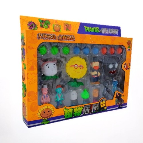 PLANTS VS. ZOMBIE ACTION FIGURE TOY SET 2388-13 - 