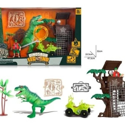 DINOSAUR LEGEND SIMULATION SCENE PLAYSET VS0229 - For children aged 3+