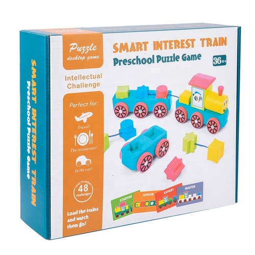 SMART INTEREST TRAIN YHY3-17 - Preschool puzzle game 36m+