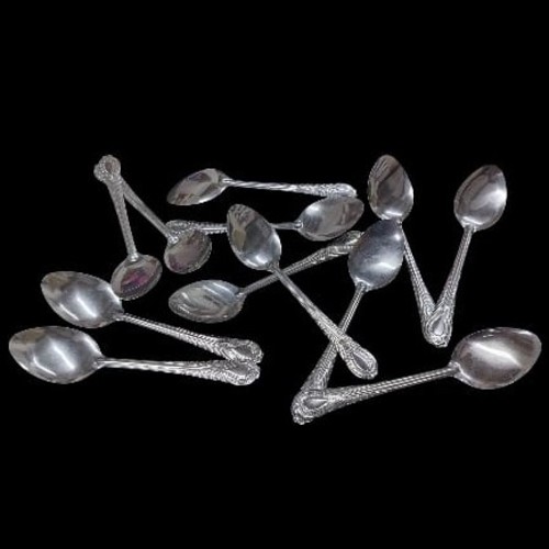 12-PIECE STAINLESS STEEL DINNER SPOON BO795