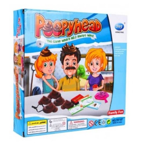POOPYHEAD HY707-87 - Family game - multiple player game Age: 3+