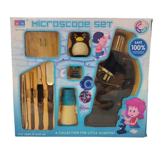 MICROSCOPE SET 3104A - For ages 8 and up