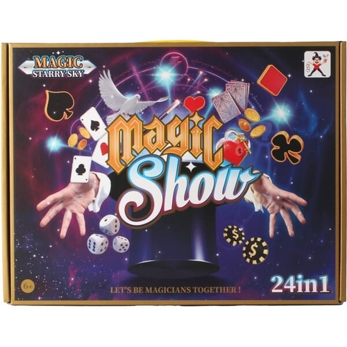 24-IN-1 MAGIC SHOW KIT VS0414 - Aged 6 years and up