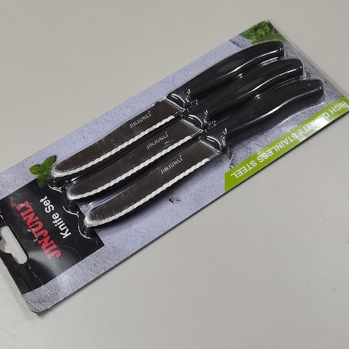 6-PIECE JINJUNLI STEAK KNIFE BO826 - Material: high quality stainless steel