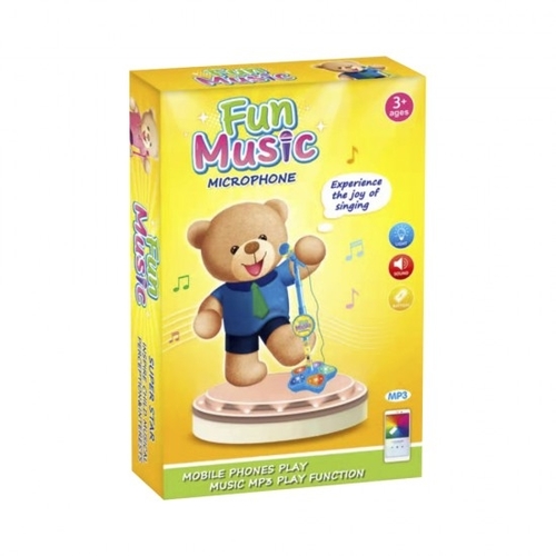 FUN MUSIC MICROPHONE VS1244 - FUN MUSIC MICROPHONE-Blue Suitable for aged 3 and up