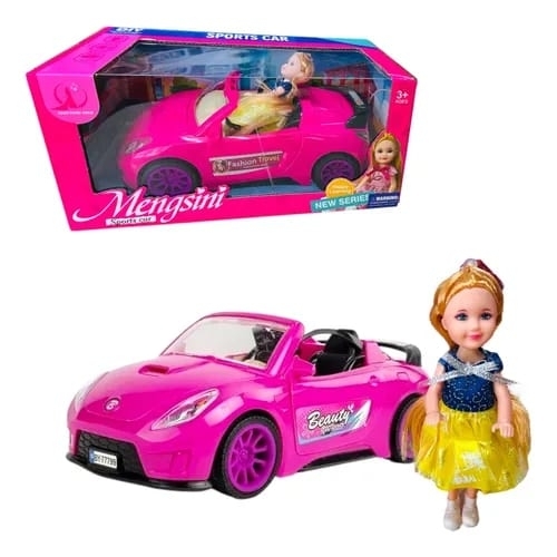 MENGSINI FASHION TRAVEL SPORTS CAR PLAYSET 55850 - Ages 3+
