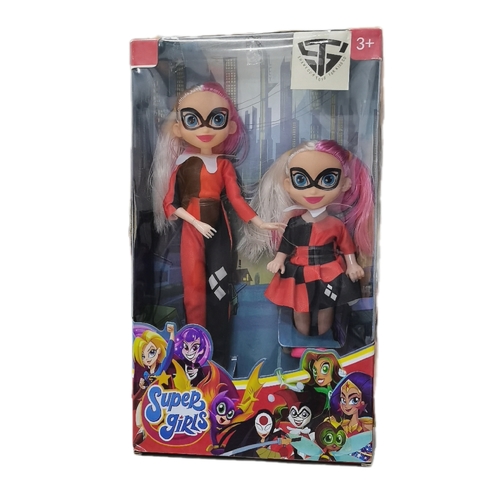 SUPER GIRLS DOLL 289-2B - Ages 3+ Superhero role-play