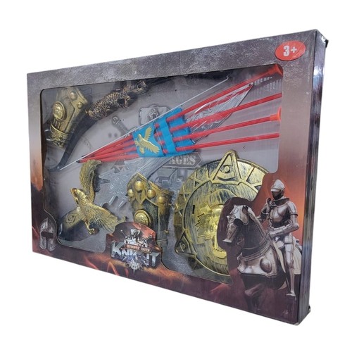 MIDDLE AGES KNIGHT-WARRIOR DRESS TOY SET 8345 - Aged 3yrs and above