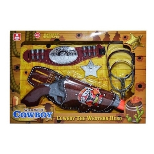 WILD WEST COWBOY THE WESTERN HERO PLAY SET 32-11/9900C - Ages 3+