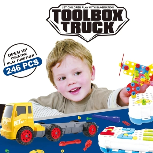 TOOLBOX TRUCK CXJ200-63 - STEM TOYS