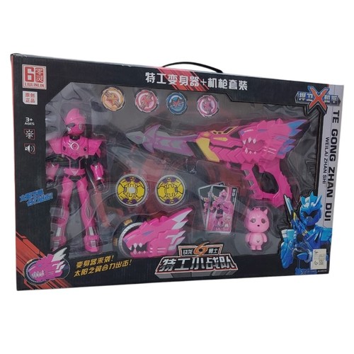 MINI FORCE X AGENT TRANSFORMING GUN TOY SET AK-918