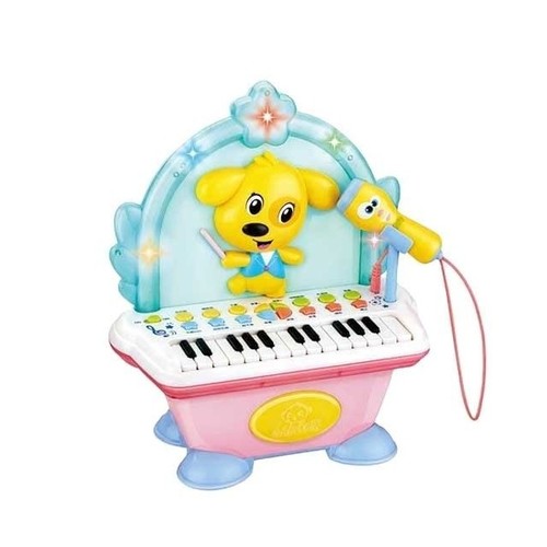 MINI PLAYING PIANO BA8891 - Developing- visual, hearing and sence of touch exercise, and hand-eye coordination. Ages 18m+