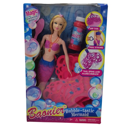 BUBBLE-TASTIC MERMAID JJ8574 - Ages 3+