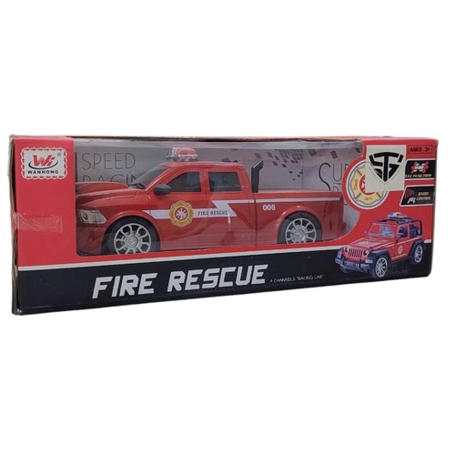 FIRE RESCUE - REMOTE CONTROL CAR JT353/VA248517 - Scale mode: 1:16 4 CHANNELS 