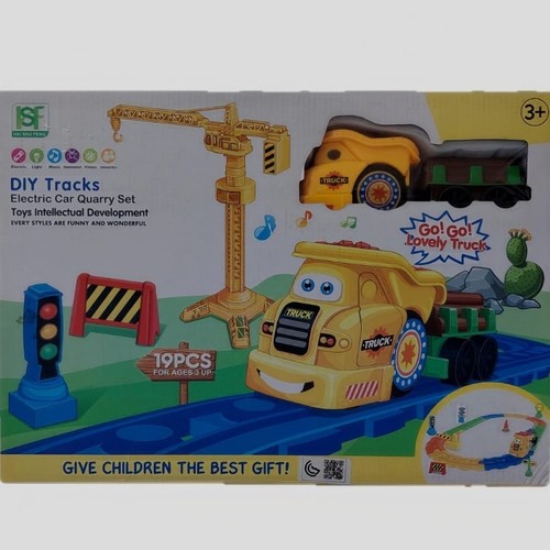 DIY TRAIN TRACKS 3388-23 - 19pcs in set For ages 3 up Battery-operated toys(not included)