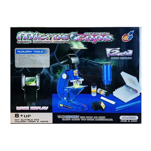 REFINED MICROSCOPE CHEMICAL LABORATORY APPARATUS C2116 - 8yrs and above