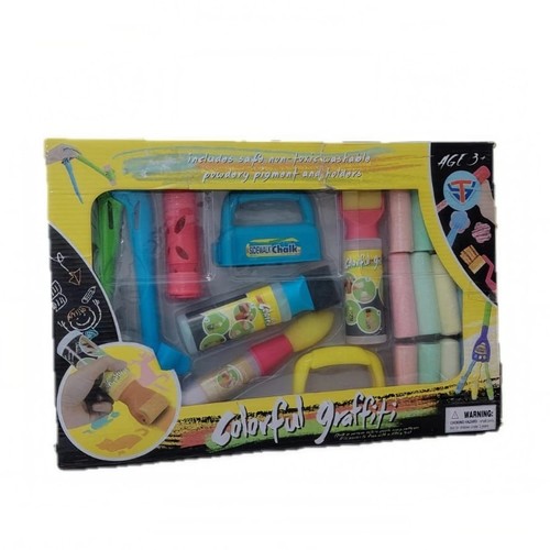 COLORFUL GRAFFITI BOX 19PCS VS1630 - Aged 3 and up