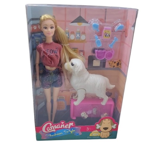BARBIE DOLL & PET SET WX11 - Suitable for children aged 3 and up.