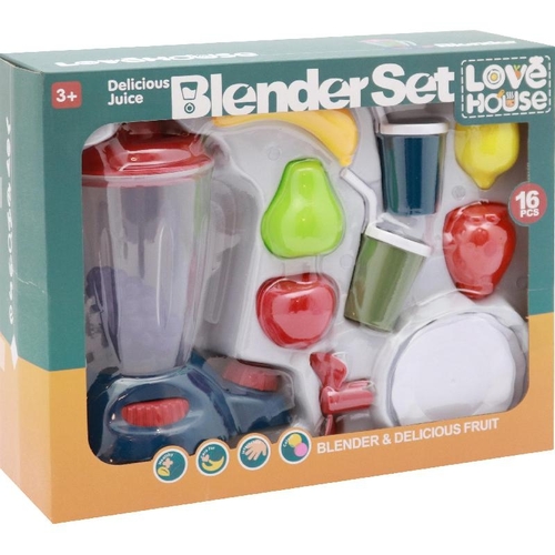 BLENDER SET VS2038 - 16pcs pretend play in the kitchen Suitable for aged 3 and up