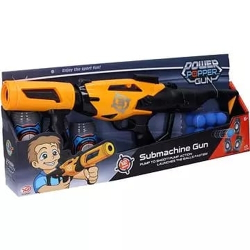 POWER POPPER GUN YG04P - Submachine gun Ages 6 yrs and above