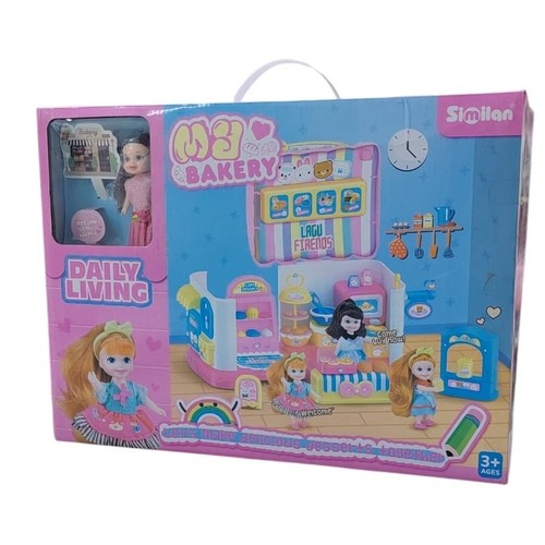 MY BAKERY QL201 - MY BAKERY DOLL SET 35-PIECE SET AGES 3 AND ABOVE