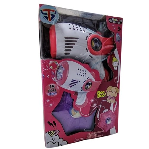 BUBBLES VS0648 - Sling bag bubble machine  15 hole fully automatic foaming Recommended for children aged 3 and up