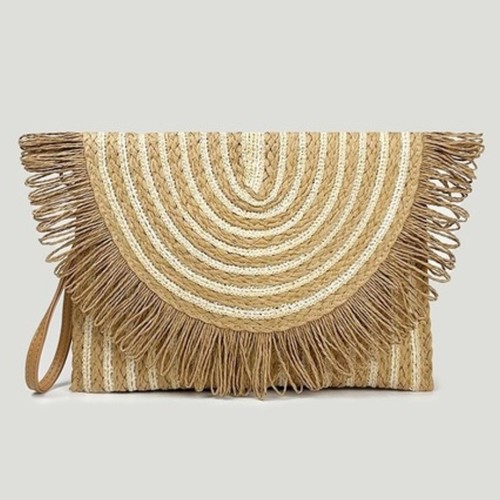 BRAIDED SLING  BAG S176 - with long chain and short handle Size : 27*21cm