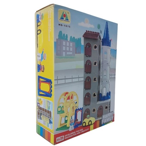 65 PCS BLOCKS HG-2615 - Developing the kids imagination and creativity. Suitable for aged 3 and older