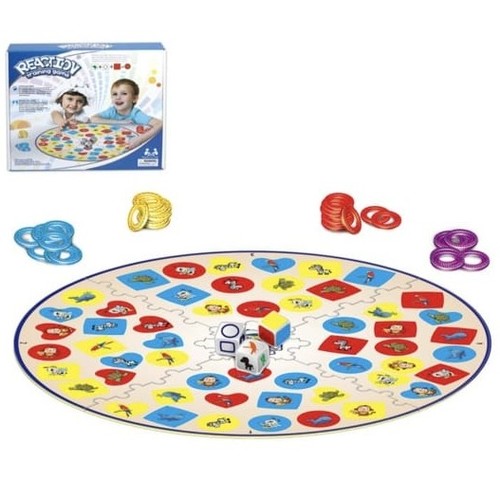 REACTION TRAINING GAME 7034 - Players : 2 or more&nbsp; This game ca help to develop memory, stimulating new vocabolary learning and knowledge in a fun way. It develops the child's attention, visual discrimination and memory.