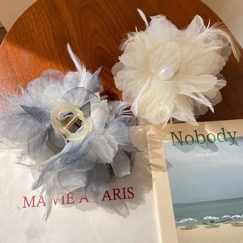 FEATHER HAIRCLIP / S590