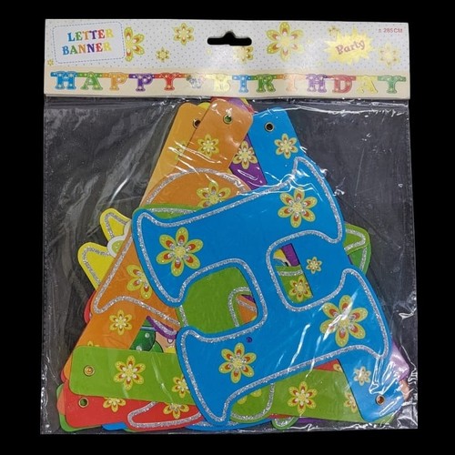 285CM LETTER BANNER HH-8837