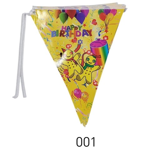 DECORATIVE BIRTHDAY BANNER EM038