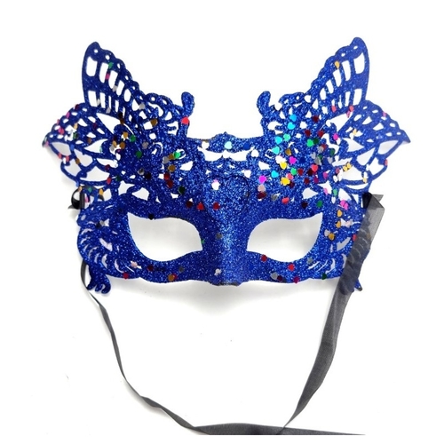 GLITTERY MASQUERADE MASK VWY1021