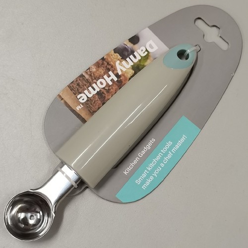 DANNY HOME ICE KITCHEN SCOOP 17CM BO921 - Versatility : portioning butter, mousse, or even as a melon baller.