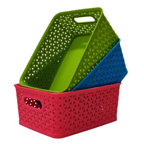 1-PIECE MULTIPURPOSE ORGANIZER BASKET 25X19X10CM BO938