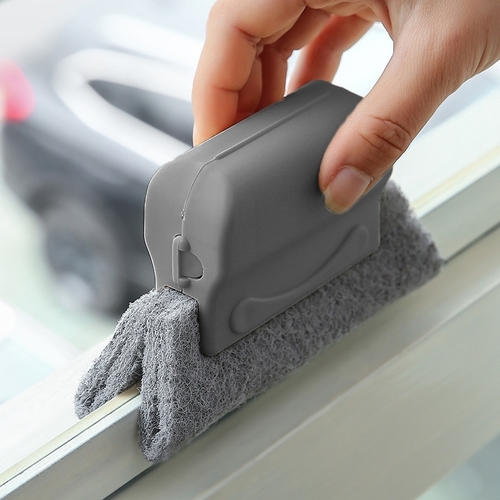 DANNY HOME WINDOW SLOT BRUSH BO939 - Cleaning window tracks, grooves, and door seams.