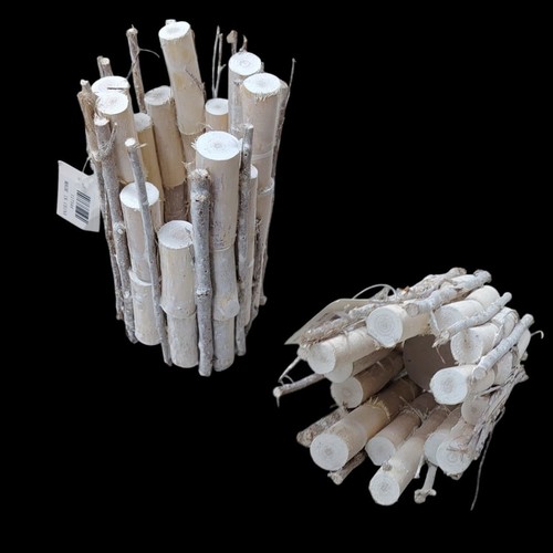 HANDCRAFTED DECORATIVE VASE 10x23cm BO960 - Uses: it can serve as a decorative vase, candle holder, and home decor.