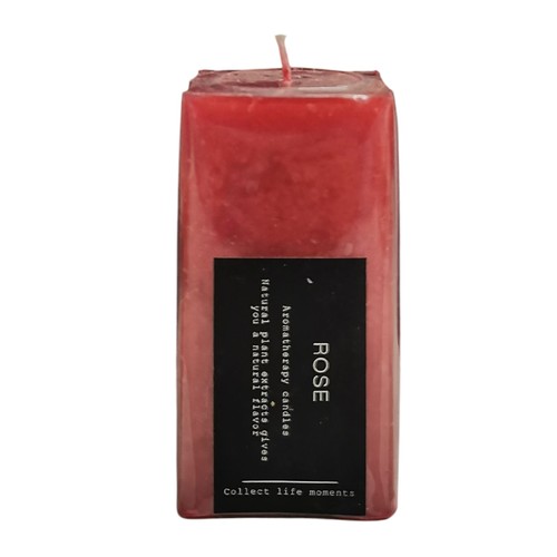 SCENTED CANDLE 5x10cm BO1030 - Rose