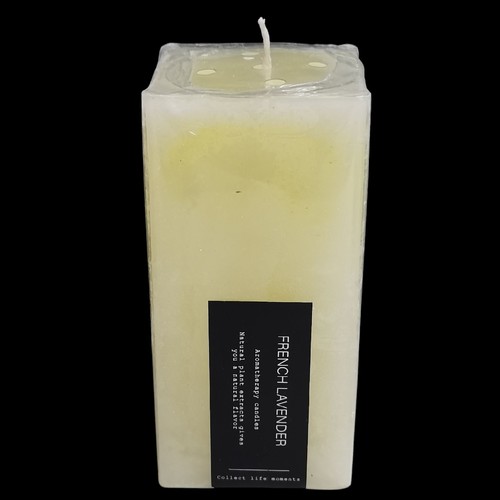 SCENTED PILLAR CANDLE 7X15CM BO1031 - French lavander