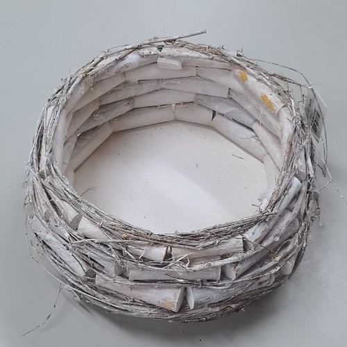 HANDCRAFTED DECORATIVE BOWL 26x11cm BO1034