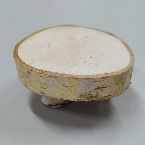 RUSTIC DECORATIVE MINI STAND 9x4.5cm BO1038 - Used as candles, small plants or muffins stand.