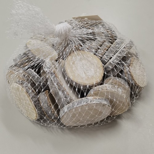 200G RUSTIC WOODEN DISCS BO1041