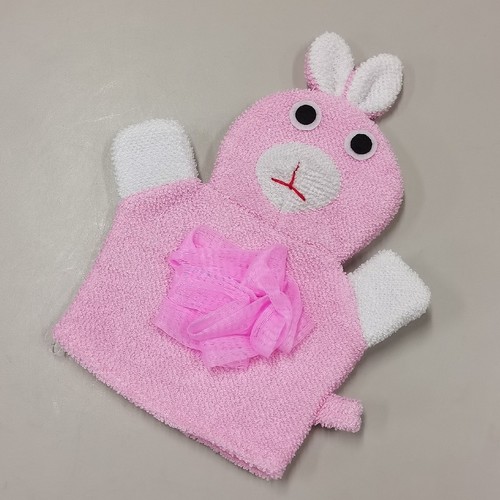 PINK BUNNY BATH SPONGE BO1060