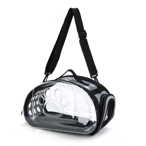 TRANSPARENT FOLDABLE PET CARRIER BAG 39x22cm BO1073